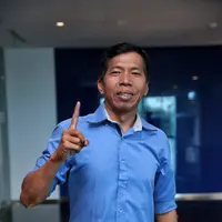 Seperti diketahui Kiwil dua kali menikah. Pertama, ia menikah dengan Rohimah dan dikaruniai empat orang anak. Sedangkan dengan pernikahnnya dengan Meggy Wulandari telah dikaruniai dua orang cowok. (Adrian Putra/Bintang.com)