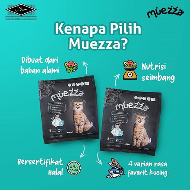 4 Varian Rasa Muezza Cat Food yang Kelezatannya Pasti Disukai Kucing, Apa Saja?