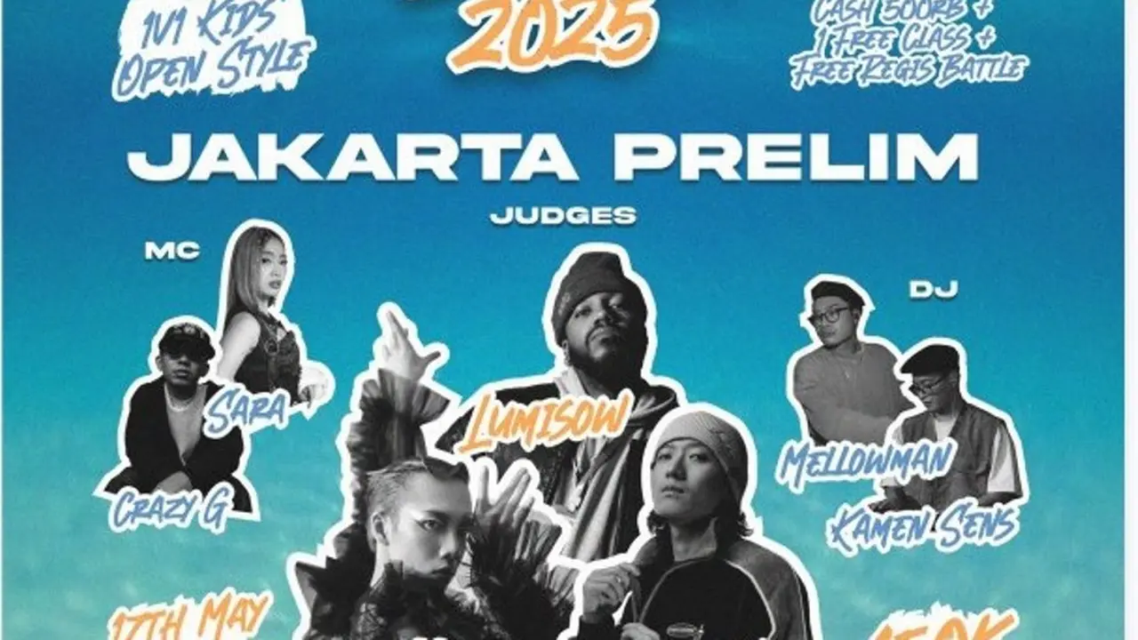 Just Dance It Out 2025 Jadi Bukti Street Dance Makin Marak di Jakarta.  foto: istimewa