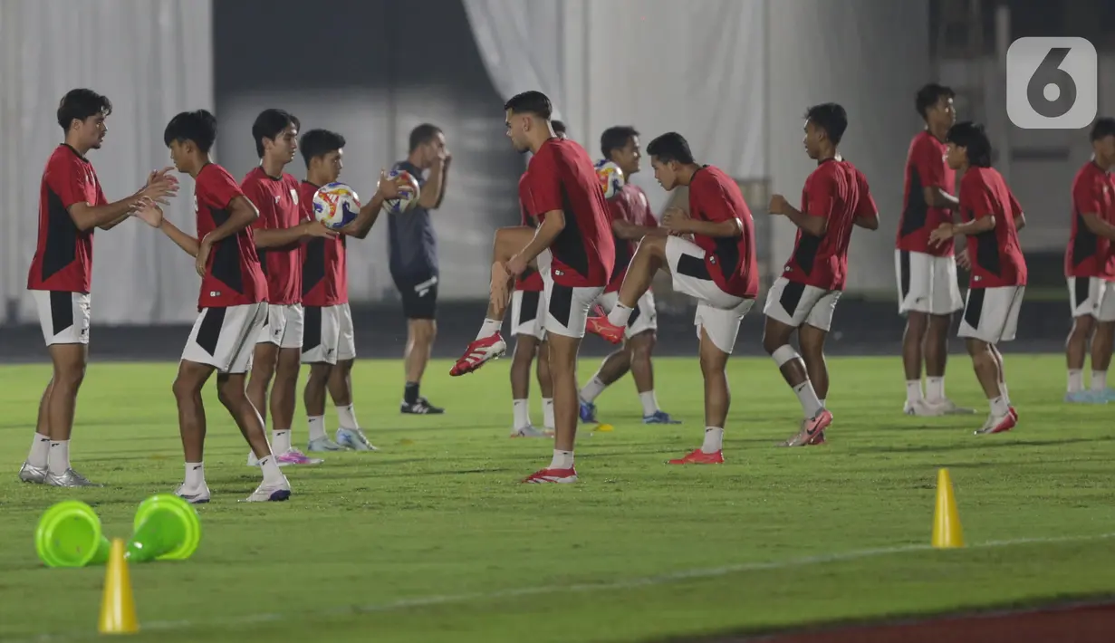 Diketahui, laga final kali ini merupakan kesempatan krusial bagi Garuda Muda untuk meraih gelar Piala AFF U-23 kedua sepanjang sejarah turnamen. (Liputan6.com/Helmi Fithriansyah)
