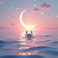 logo ramalan zodiak cancer (sumber: AI generated)