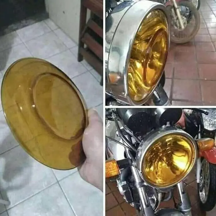 Modifikasi nyeleneh lampu motor (Ist)