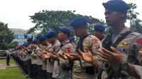 Bantuan 200 Brimob Polda Riau Amankan Pilkada DKI Jakarta 2017