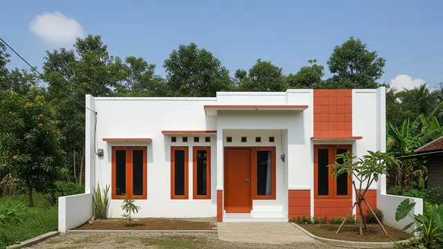Rumah 5x6 Meter Minimalis Pedesaan