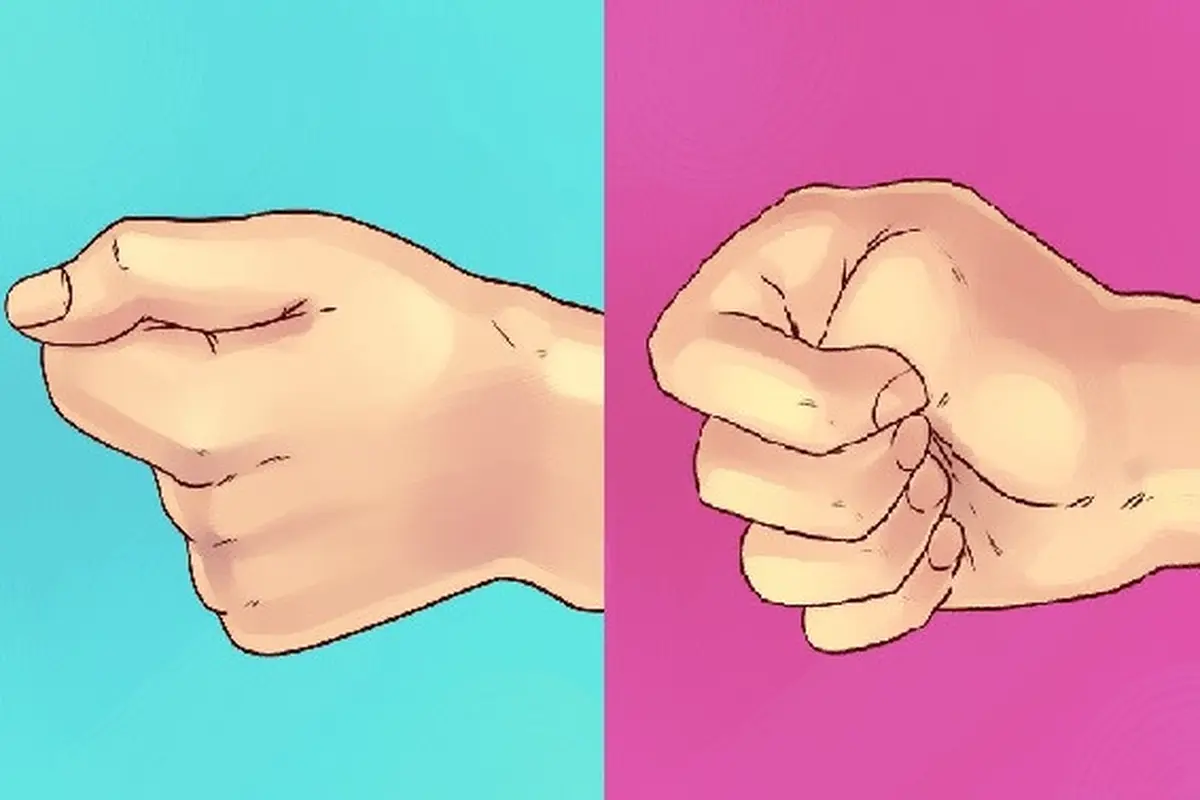 cara mengepal tangan