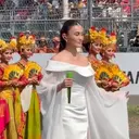 Agnez Mo Bikin Merinding Lewat Indonesia Raya di Mandalika