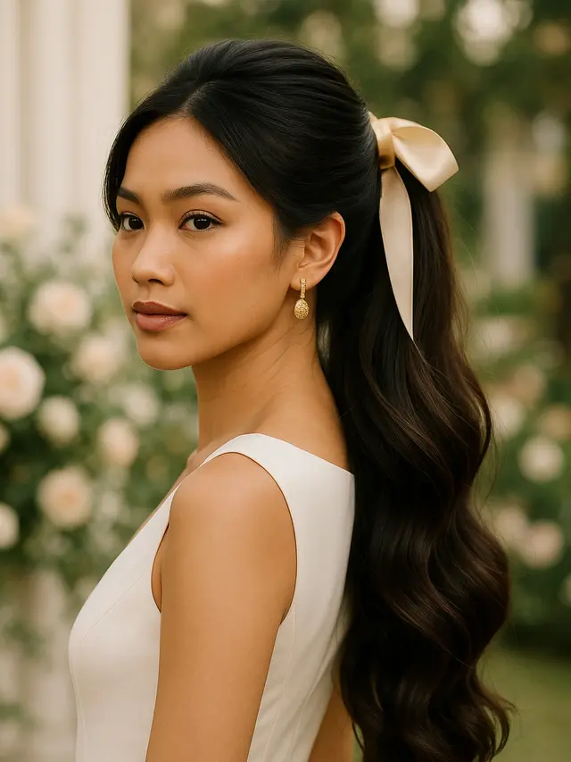 Model Rambut Panjang untuk Pesta Pernikahan 2025