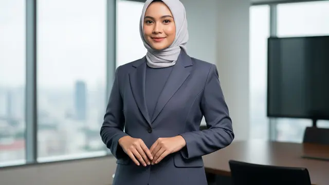 Model Baju Gamis Kerja Wanita Modis