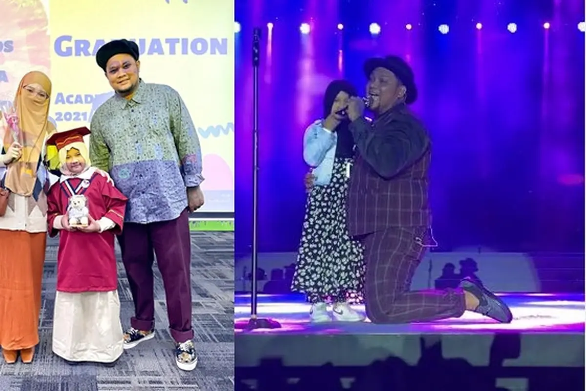 6 Potret Virgoun Dampingi Starla Wisuda, Persembahkan Lagu Untuk Sang Anak