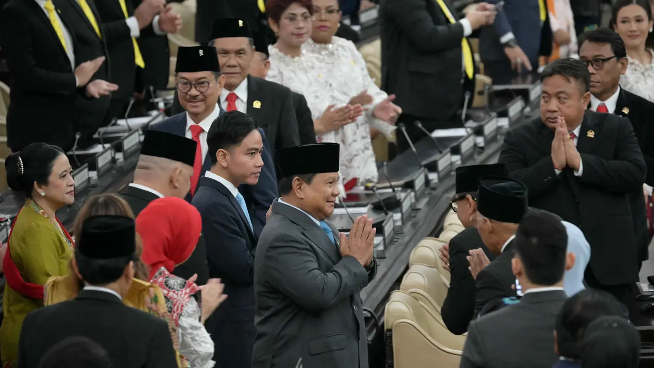 Presiden Prabowo Subianto Sampaikan Pidato Kenegaraan di Sidang Tahunan MPR