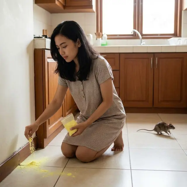 Cara Menghilangkan Bau Kencing Tikus