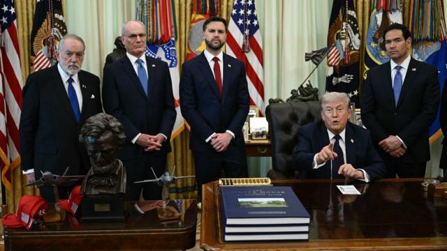 Donald Trump, JD Vance, Marco Rubio