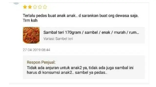 10 Balasan Penjual di Testimoni Online Shop saat Dikomplain Ini Bikin Tepuk Jidat