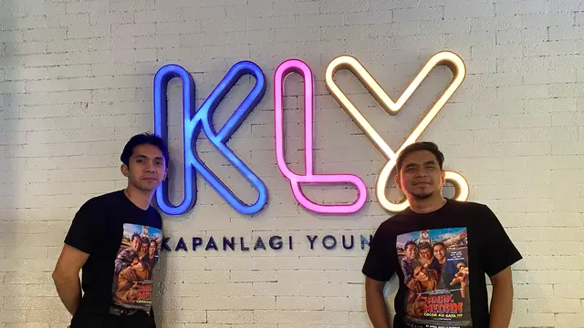 Maell Lee dan Ady Sky saat berkunjung ke kantor KLY Jakarta, Jumat, 11 April 2025. (Foto: Tim Publisis Anak Medan)