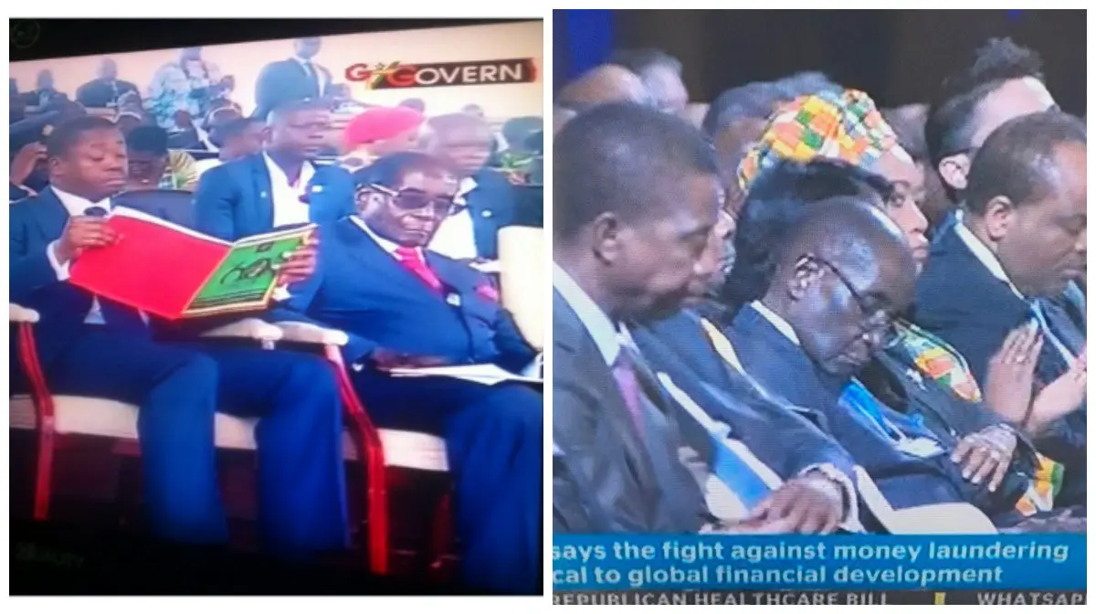 Jubir Mugabe: Pak Presiden Tak Tidur, Hanya Istirahatkan Matanya (Twitter)