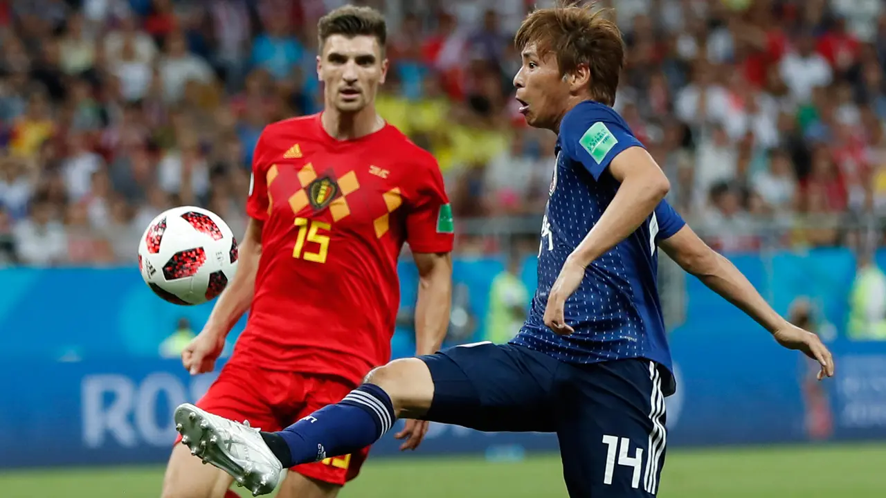 Belgia Tundukkan Jepang