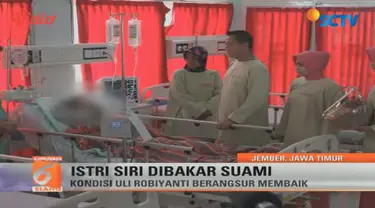 Pria di Jember, Jawa Timur, tega membakar istri sirinya sendiri. Apa penyebabnya?
