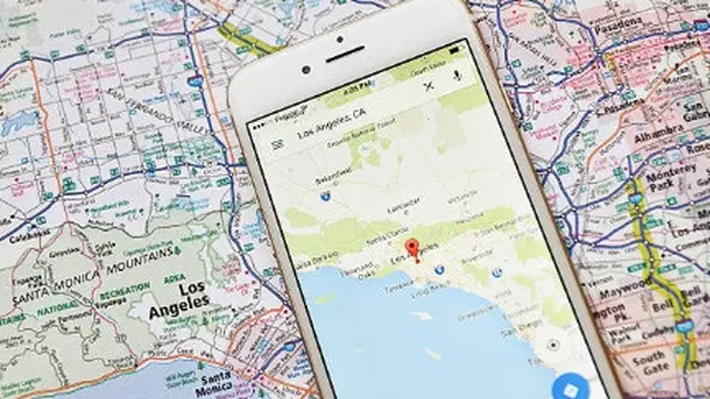 ilustrasi google maps.