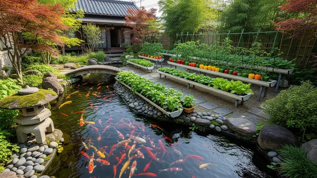 Ide Tempat Ternak Ikan dan Sayur Ala Jepang di Rumah Sempit