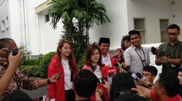 PSI menyambangi Presiden Jokowi di Istana Kepresidenan