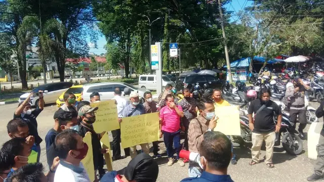 Para Jurnalis di Merangin Jambi Minta Tindakan Premanisme Dihentikan