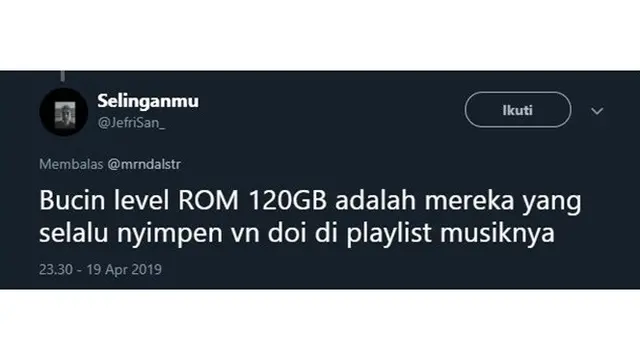 bucin level