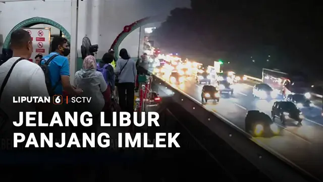 Jelang Libur Panjang Imlek, Ribuan Kendaraan Padati Tol Padaleunyi
