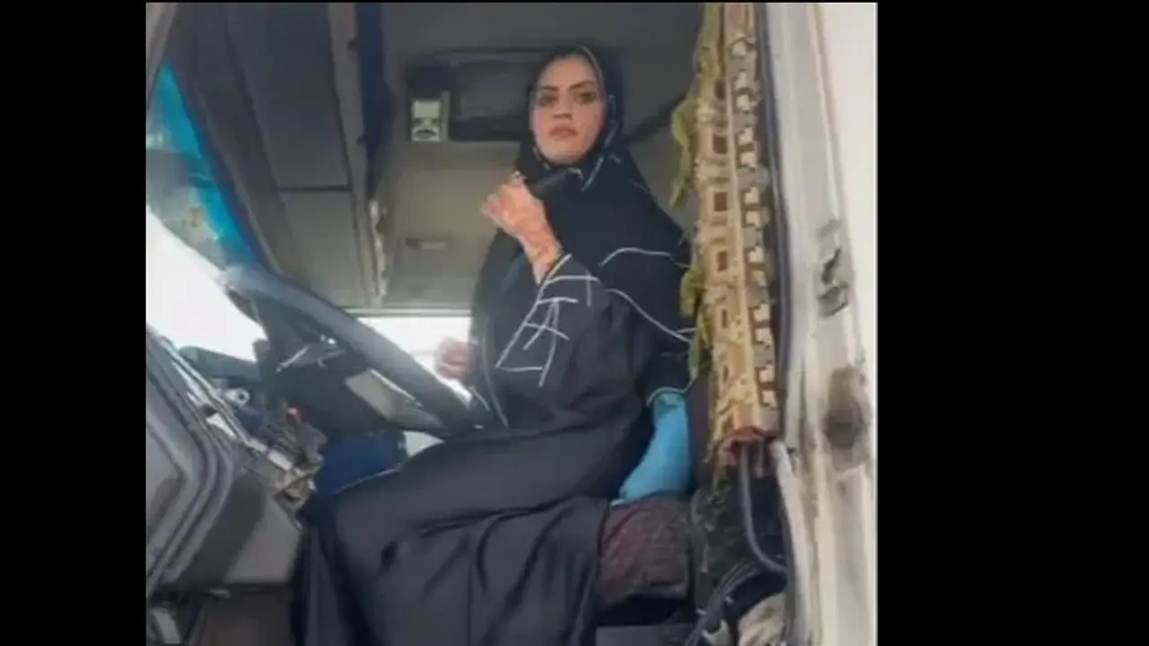 Bosan Naik Mobil Mewah, Wanita Dubai Ini Pilih Gunakan Truk