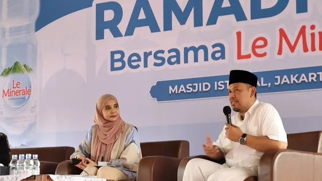 Buka Puasa Bersama Le Minerale: Ribuan Jemaah Masjid Istiqlal Nikmati Air Mineral Berkualitas
