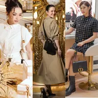 Para Artis Kenakan Tas Dior saat Hadir di Dior Beauty Holiday 2024. [Instagram]