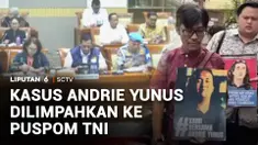 Polda Metro Jaya telah melimpahkan penyelidikan kasus penyiraman air keras terhadap aktivis KontraS, Andrie Yunus, ke Pusat Polisi Militer atau Puspom TNI. Namun langkah Polda Metro dikecam banyak pihak karena penyerahan tersebut dianggap tidak memil...