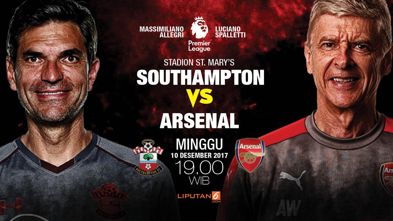 Prediksi Southampton vs Arsenal