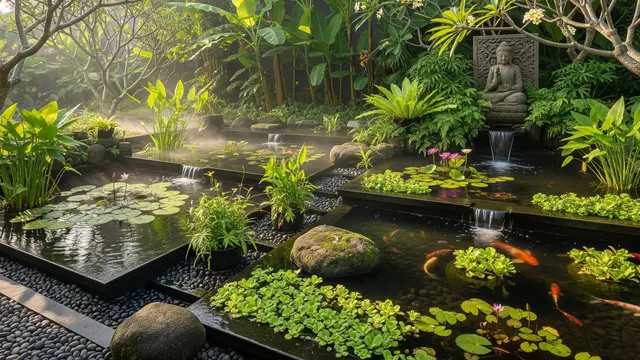 Ide Desain Kolam Ikan yang Tidak Perlu Sering Dikuras