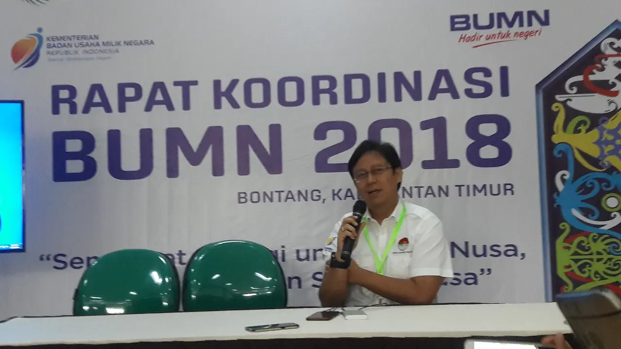 Direktur Utama Inalum Budi Gunadi Sadikin. Foto: Liputan6.com/Bawono Yadika