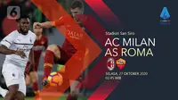 AC Milan vs AS Roma (Liputan6.com/Abdillah)