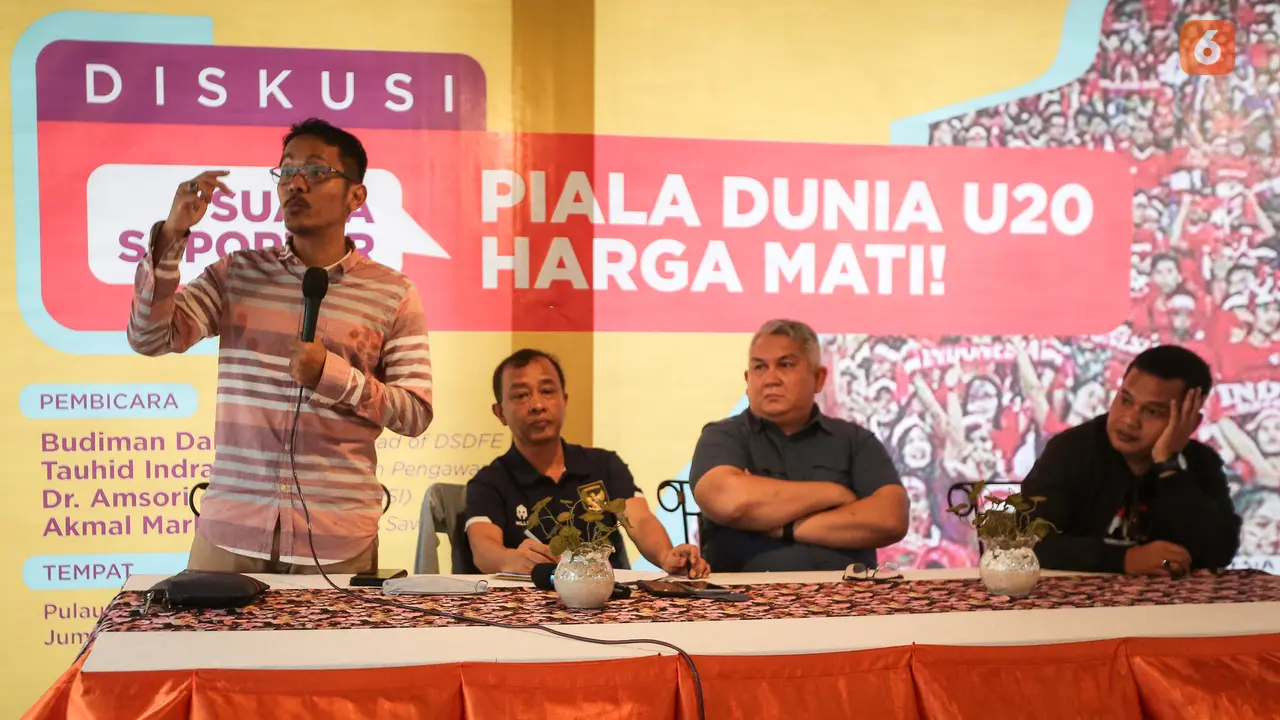 Diskusi Suporter Timnas Indonesia Menyambut Piala Dunia U-20 2023