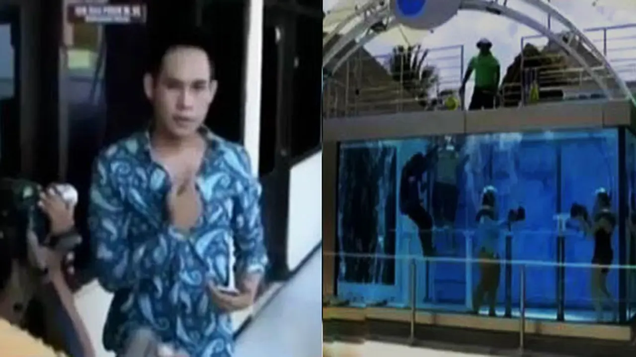 Artis Dipukul Penagih Hutang hingga Bersantai di Bar Akuarium