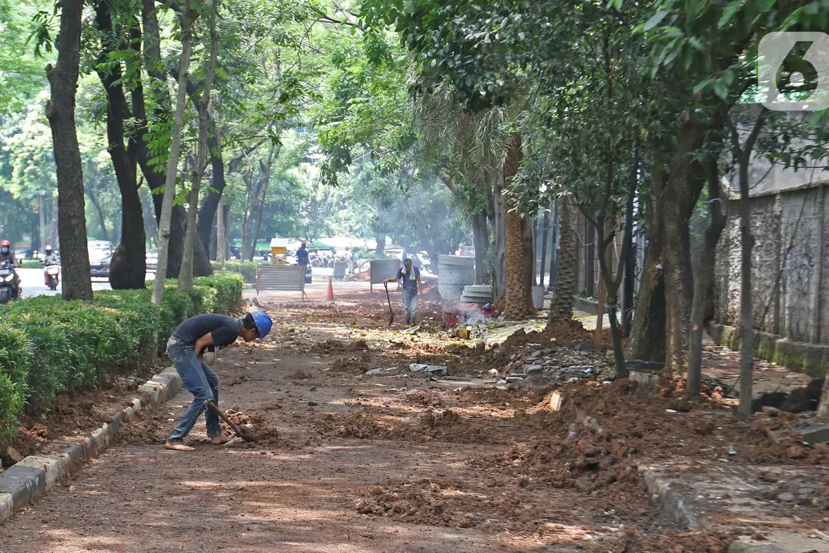 Pengerjaan Sumur Resapan di Kebayoran Baru
