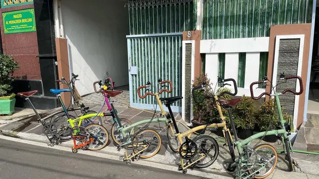 8 Koleksi Sepeda Brompton Cak Lontong, Capai 40 Buah dan Miliaran Rupiah