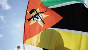 Bendera Mozambik. (Alfredo Zuniga/AFP)