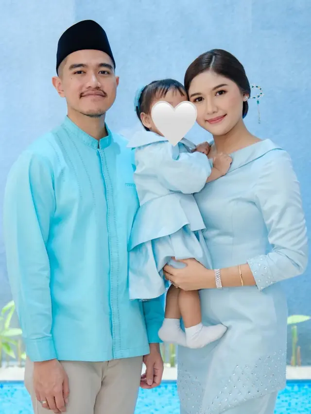 Makeup Erina Gudono saat Lebaran. [@erinagudono]