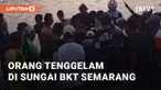 Informasi awal menyebutkan adanya orang tenggelam. Peristiwa ini terjadi di Banjir Kanal Timur,  Semarang