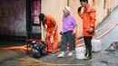 Diketahui, Korea Selatan rutin menghadapi musim hujan tahunan setiap Juli, dan umumnya memiliki sistem penanggulangan bencana yang cukup baik. (Jung Yeon-je/AFP)