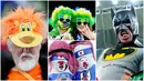 Memang betul, sepak bola tak bisa lepas dari suporter. Mereka rela datang jauh-jauh untuk mendukung timnas negaranya yang beraksi di Qatar. Berikut penampilan unik nan nyentrik para suporter yang ikut memeriahkan ajang Piala Dunia 2022.
