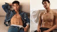 Calvin Klein memilih kapten Tim Sepak Bola Nasional Korea, Son Heung Min, sebagai Brand Ambasador Korea. (Koreaboo)