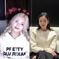 lia itzy dan kim goeun artis korea berzodiak cancer// instagram kiri: @itzy.all.in.us , kanan:&nbsp;@ggonekim