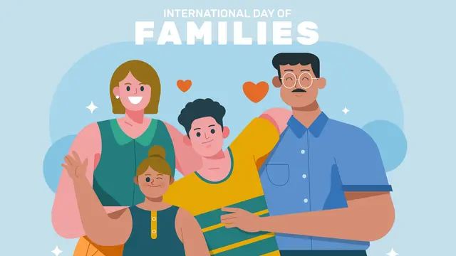 Ilustrasi Hari Keluarga Internasional 15 Mei