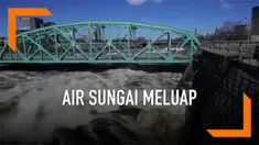 Air Sungai Ottawa melebihi batas normal. Sejumlah warga yang tinggal di dekat sungai dievakuasi.
