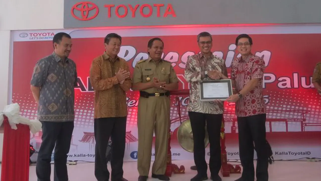 Toyota Resmikan Dealer ke-288 di Palu