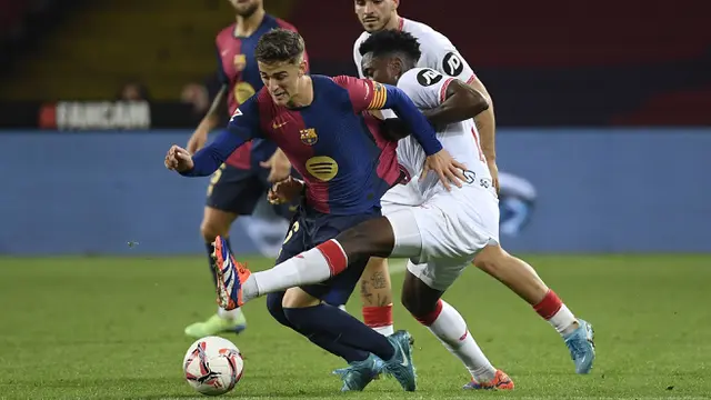 Foto: Welcome Back! Momen Kembalinya Gavi Perkuat Barcelona di Liga Spanyol setelah Absen 336 Hari